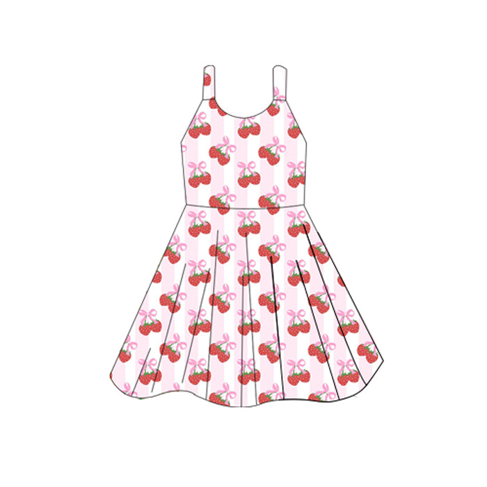 Toddle girls strawberry summer dress preorder