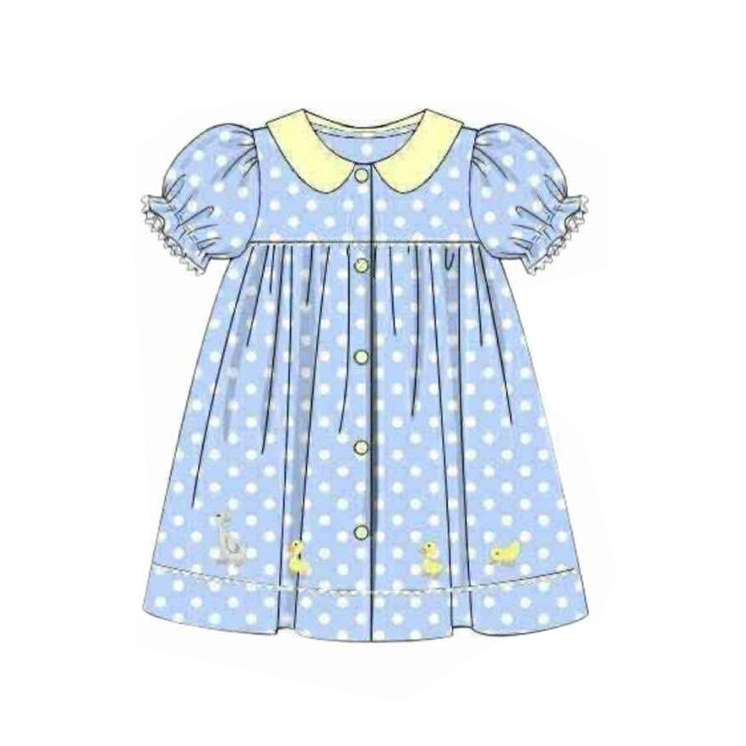 Toddle baby girls  goose design dress preorder