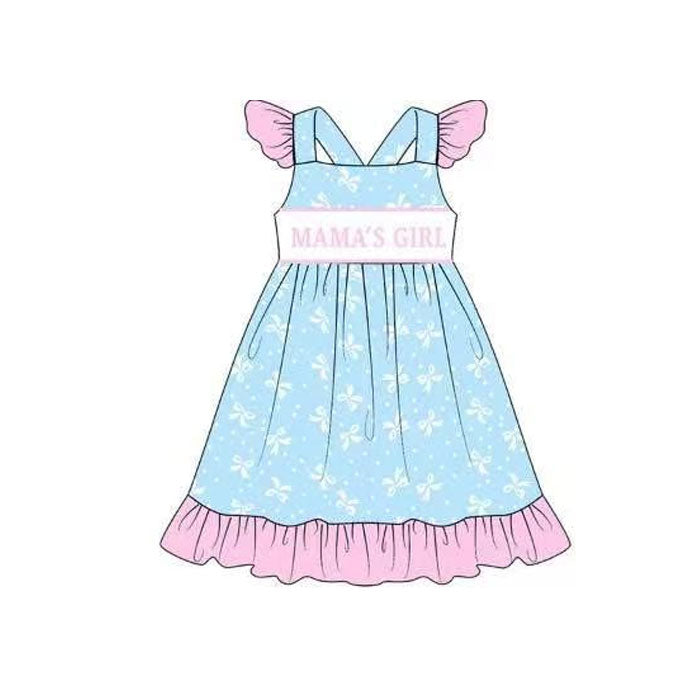 Mamas girl floral design dress preorder