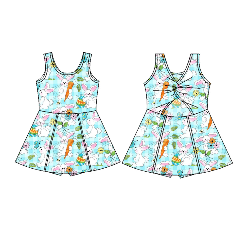 Easter bunny baby girls yoga dress preorder