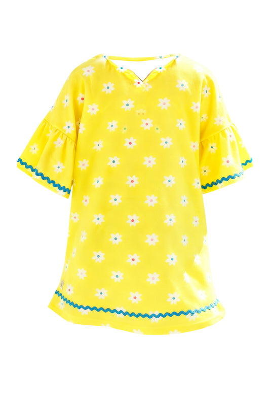 Flowers design baby girls  dress preorder