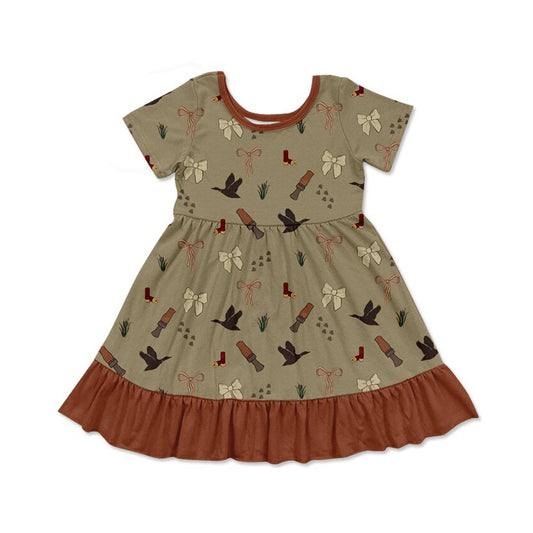 Duck call baby girls summer dress preorder