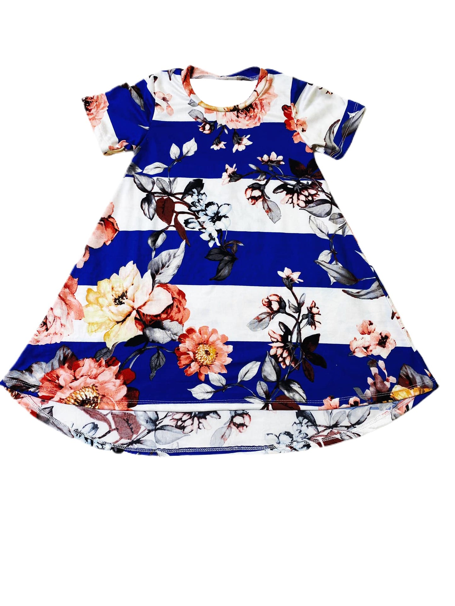 baby girls short sleeve floral dress preorder