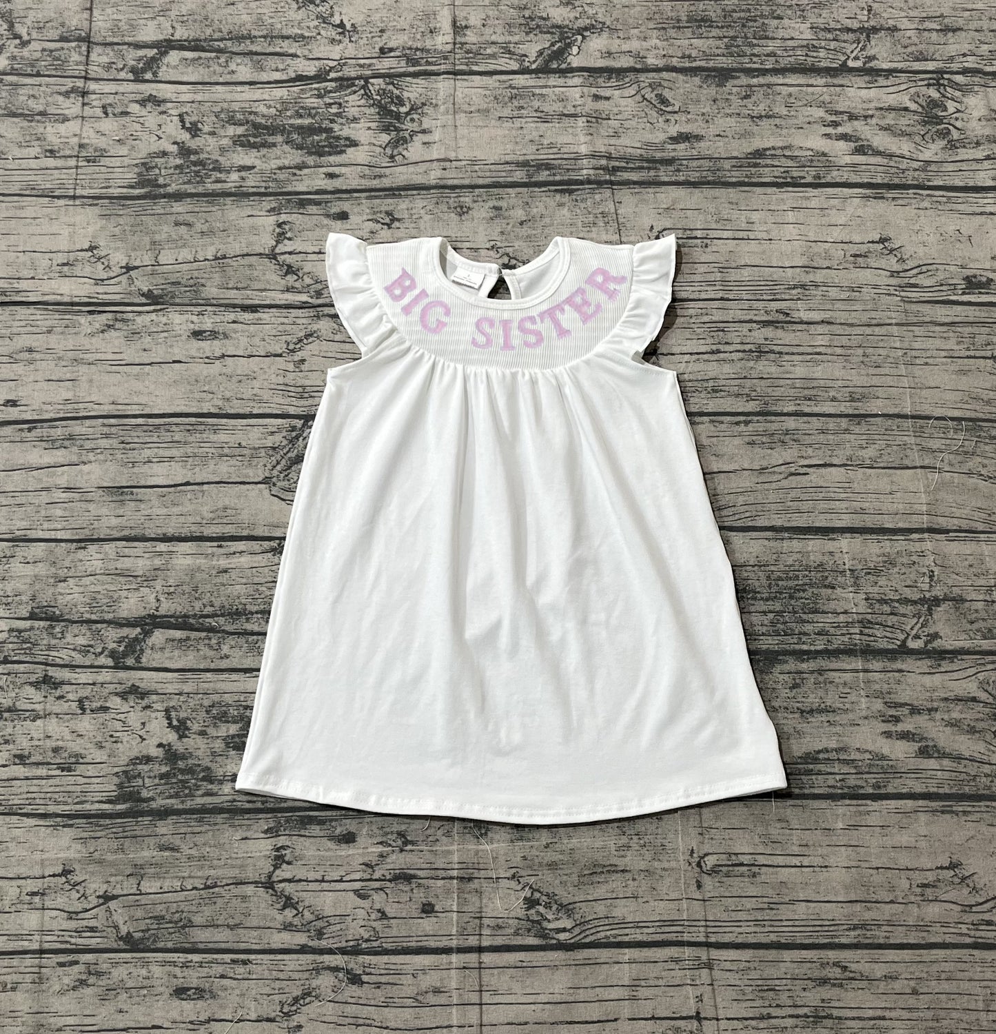 Big sister design girls summer dress preorder
