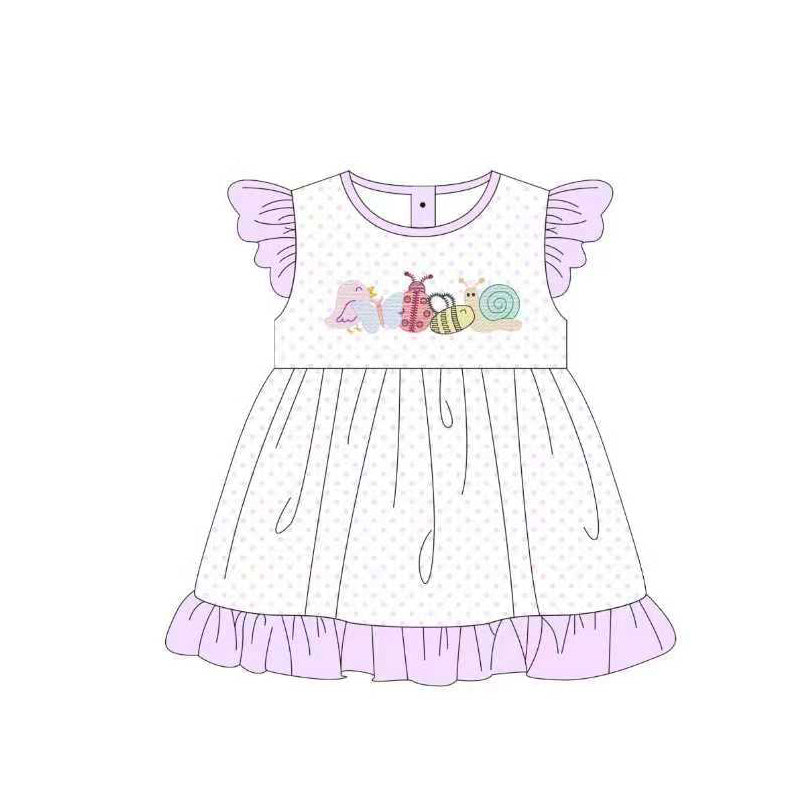 Snail design girls summer dress preorder