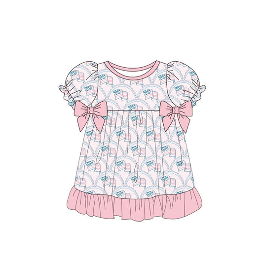 American flag design girls summer dress preorder