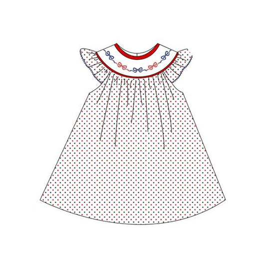American bow design girls summer dress preorder
