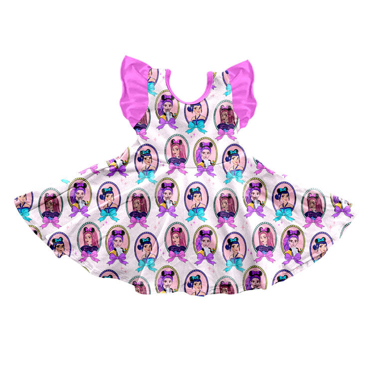 Movie design girls short sleeve dress preorder
