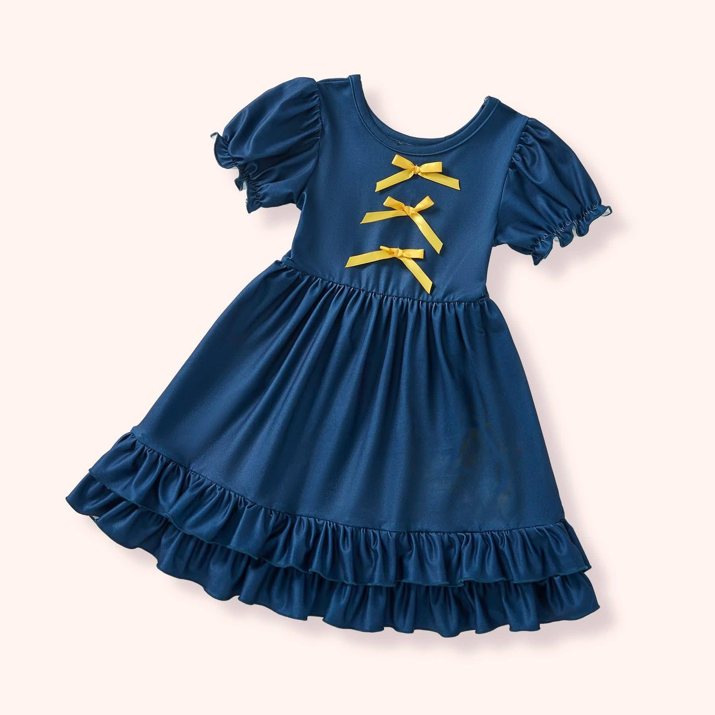Prince design girls short sleeve dress preorder