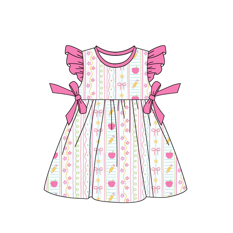 Back to school design girls dress preorder