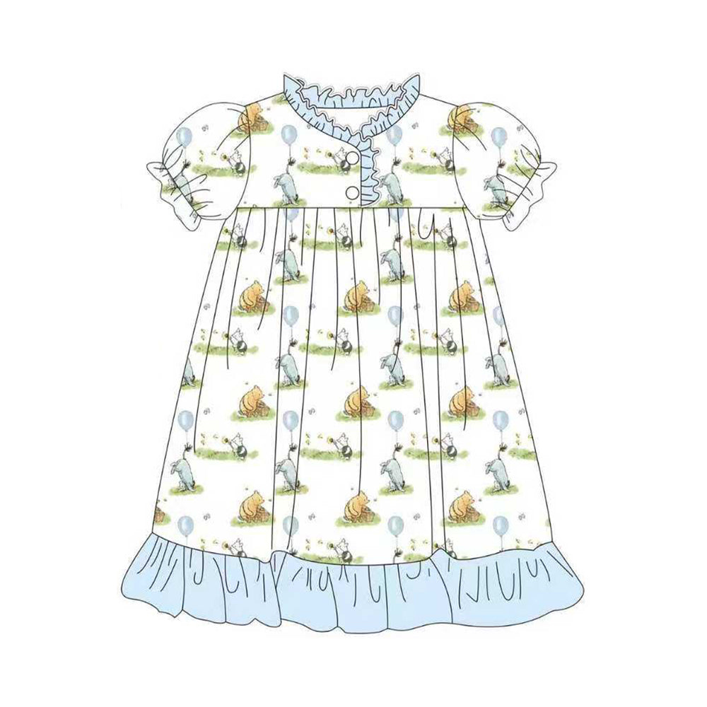 Bear design girls summer dress preorder