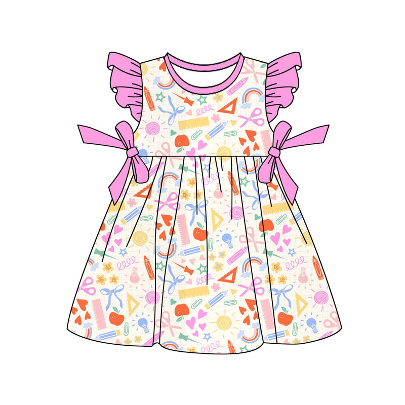 Back to school design girls summer dress preorder