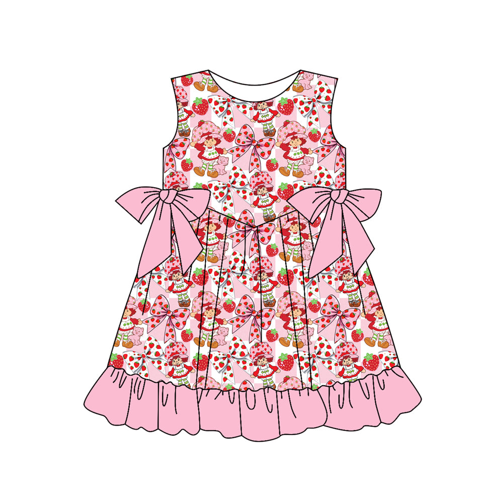 Strawberry girls design  holiday dress preorder