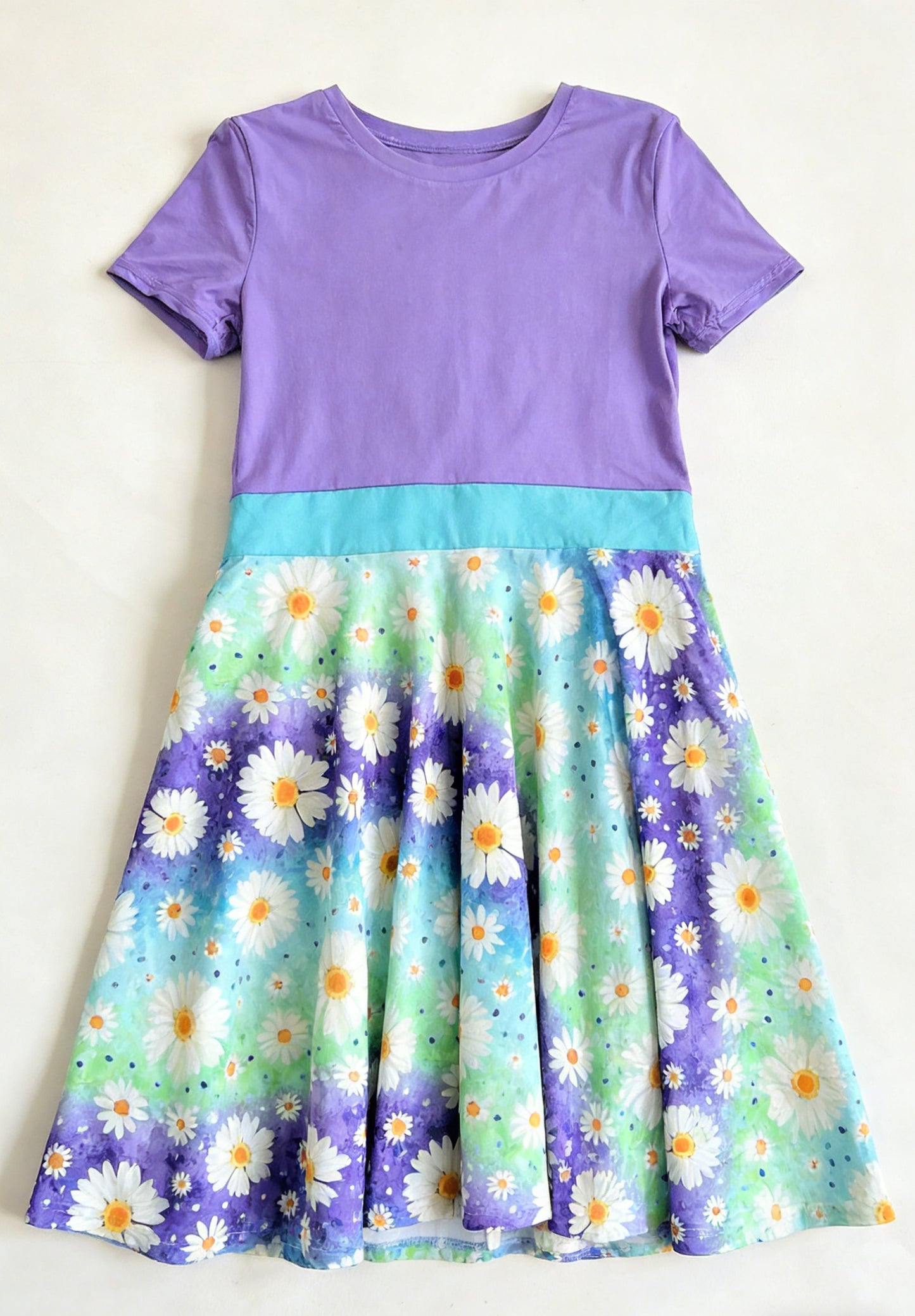 Flowers design toddle girls dress preorder