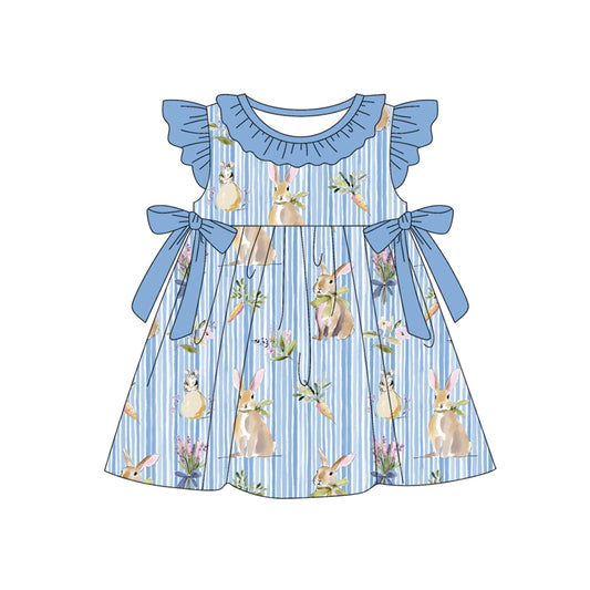 Esater bunny design toddle girls dress preorder