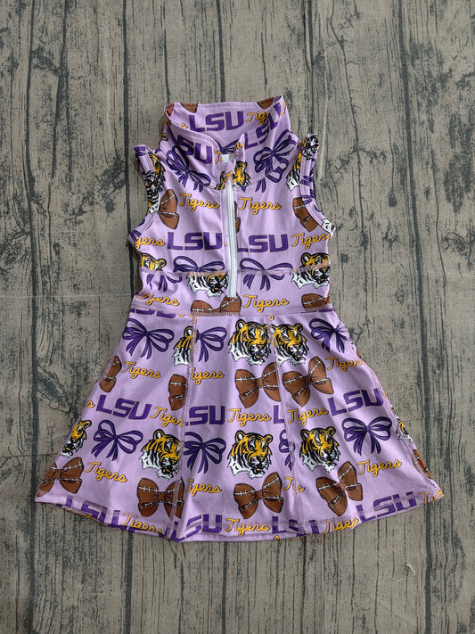 LSU Team design girls summer active yoga dress preorder