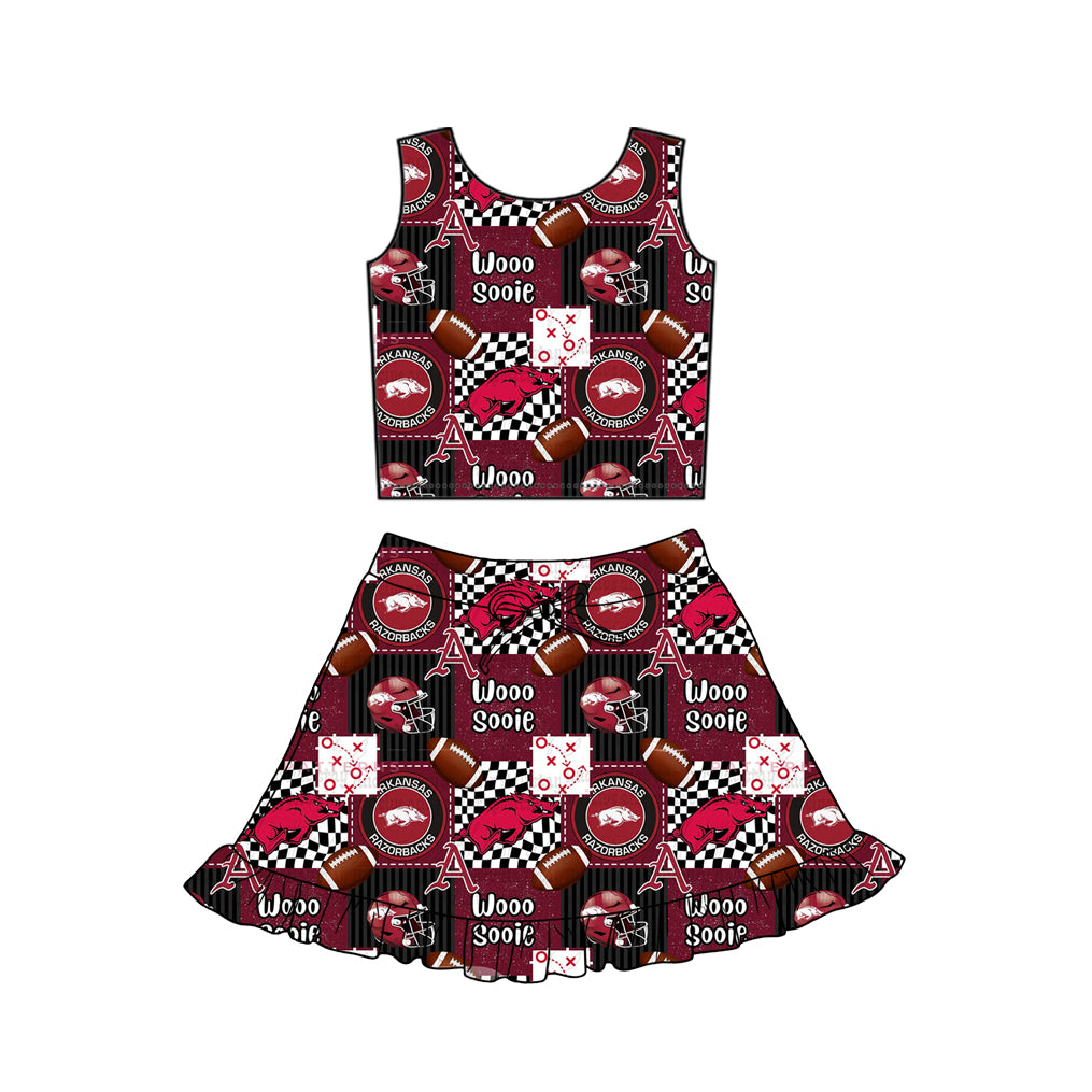 A Team design girls summer active yoga outfit preorder