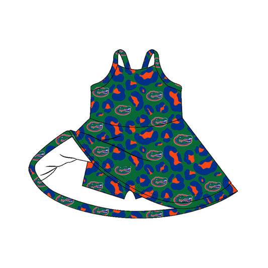 Florida camo Team design girls summer active yoga dress preorder