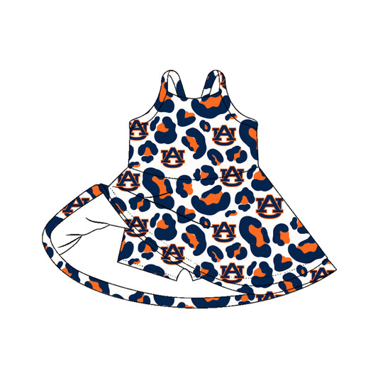 UA Team camo design girls summer active yoga dress preorder