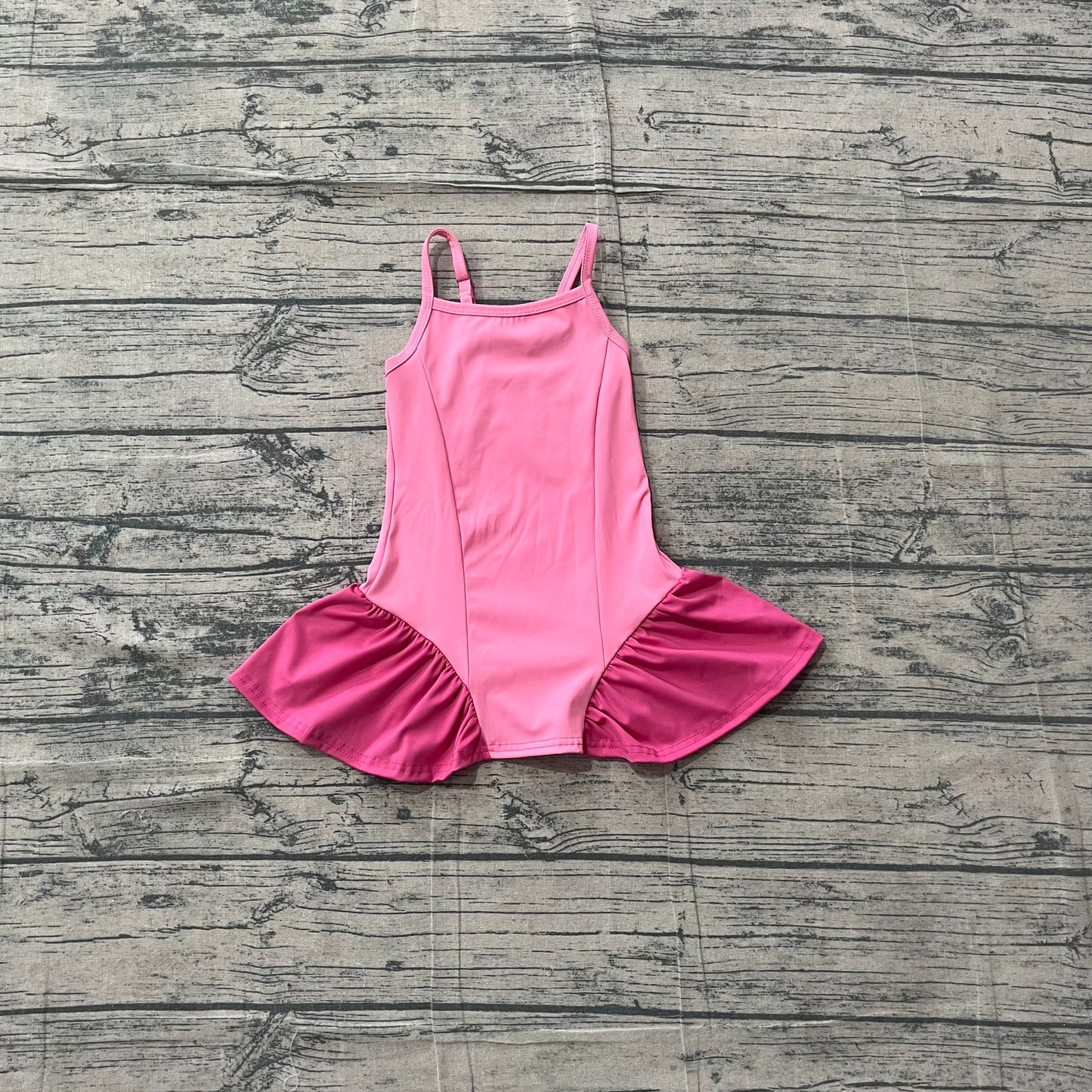 Hot pink color girls summer yoga dress preorder