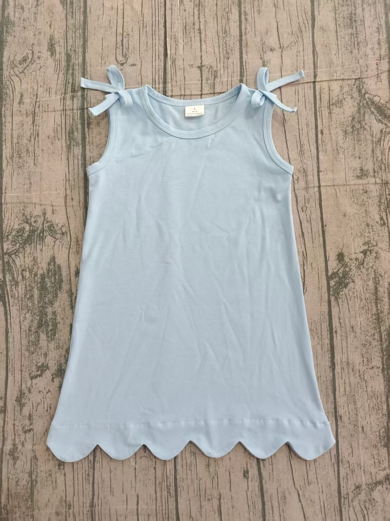 Blue color baby girl summer dress preorder