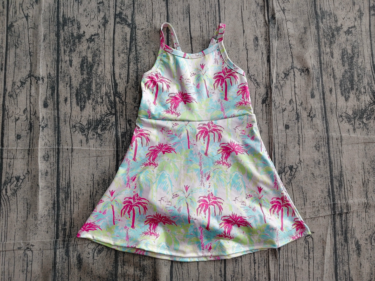 Beach style baby girl summer yoga dress preorder