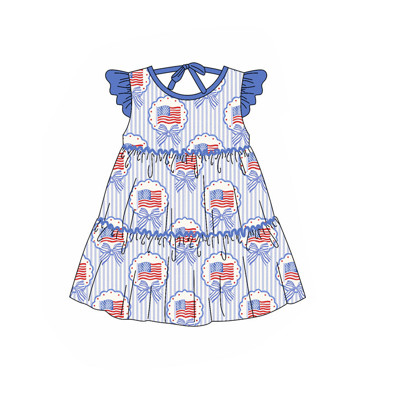 July 4th design girls holiday dress preorder