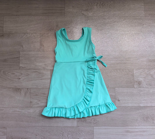 Toddle girls blue design yoga dress preorder