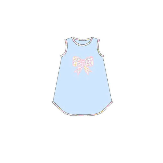 Toddle girls floral bow design dress preorder
