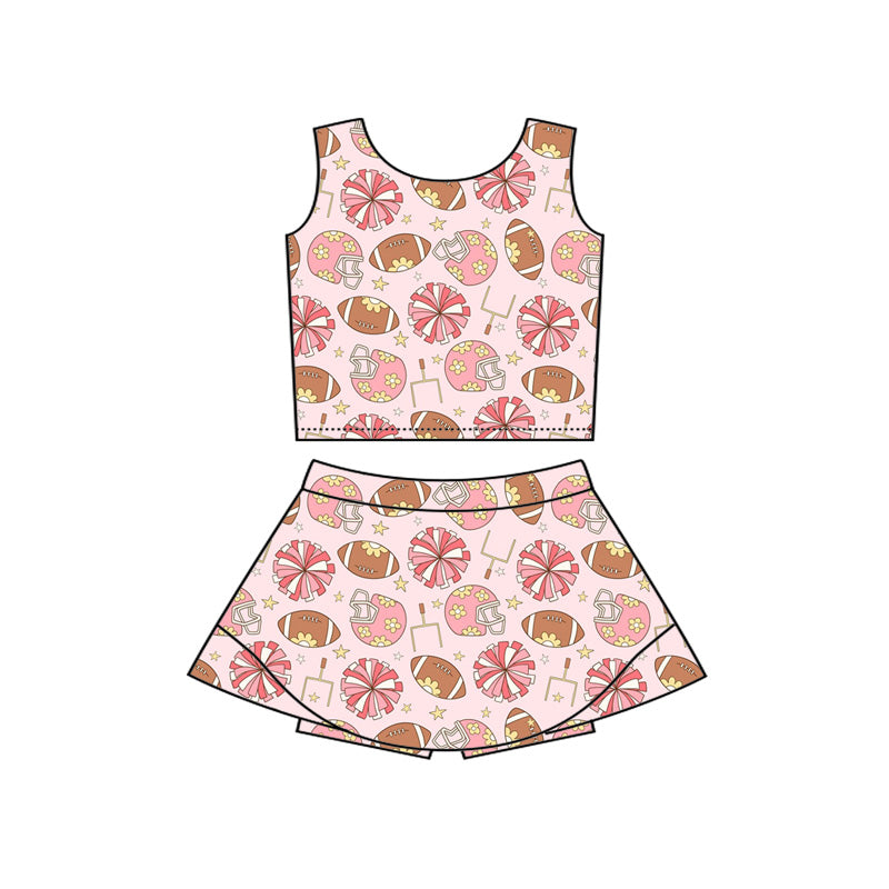 Football design girls summer yoga dress preorder