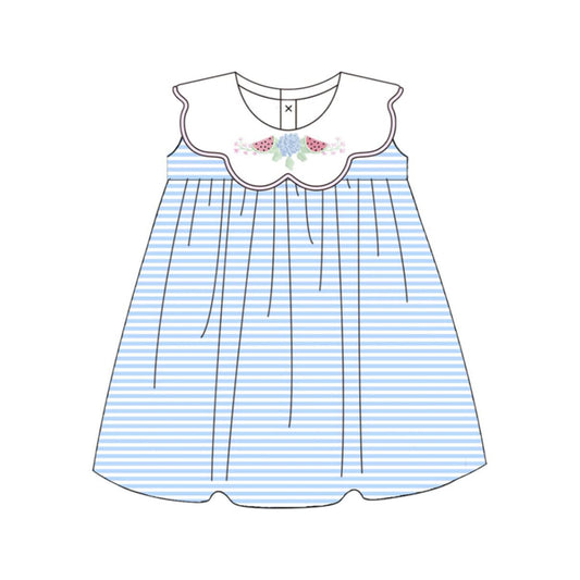 Watermelon print girls summer dress preorder