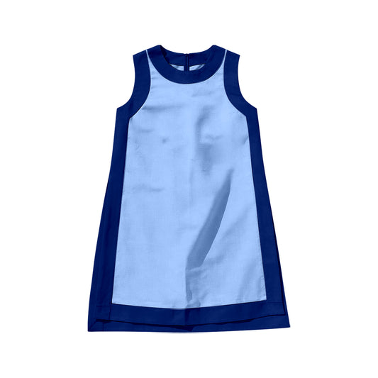 Blue color girls summer yoga dress preorder