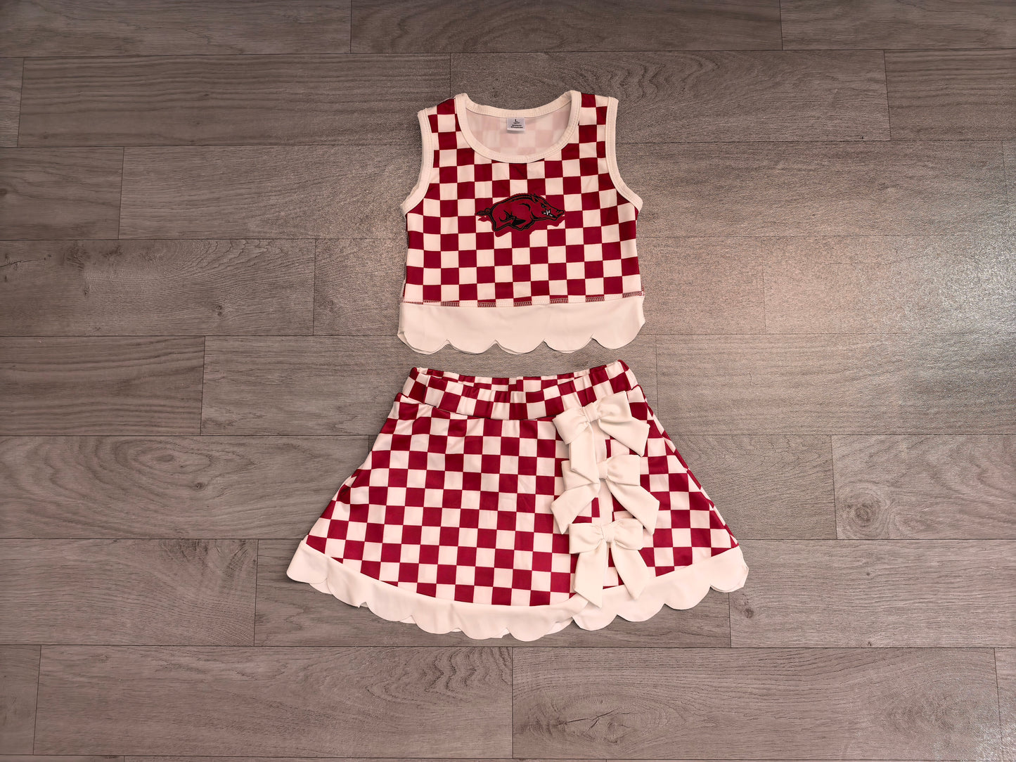 baby girls sleeveless yoga top matching skorts yoga clothing set preorder