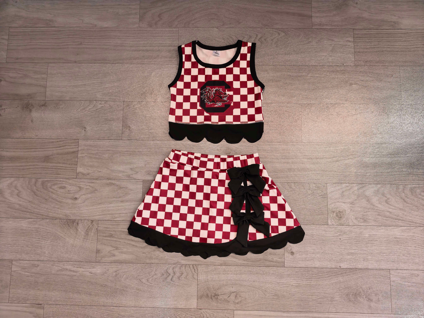 baby girls sleeveless yoga top matching skorts yoga clothing set preorder