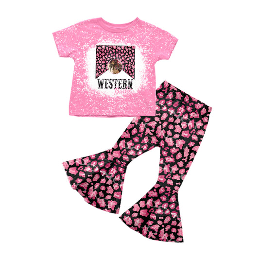 Pre-order western girls clothing set wholesale price