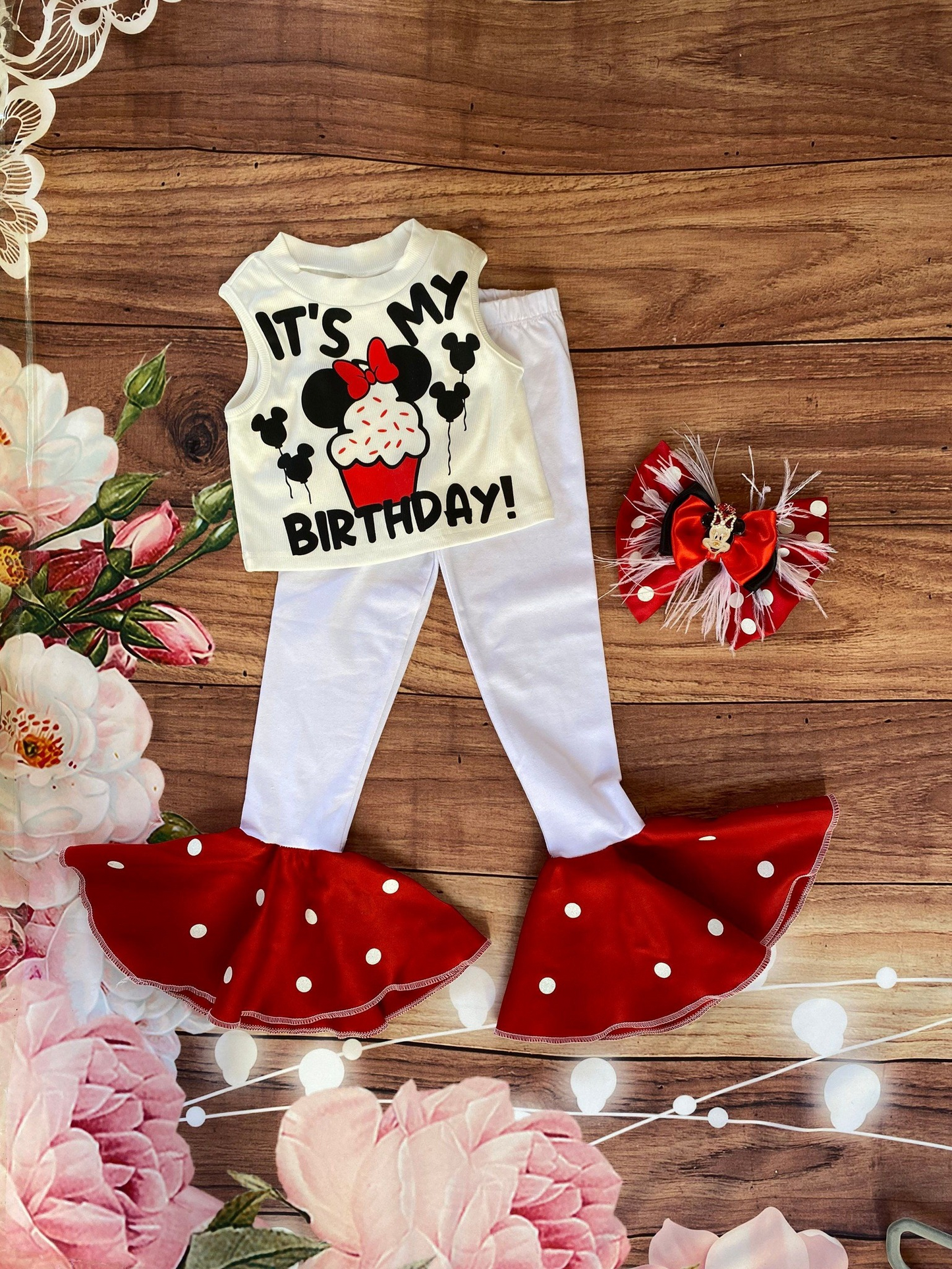 Its my birthday summer bell pants clothes set preorder