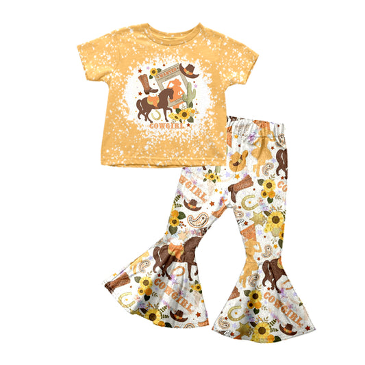 cowgirls western floral clothing set preorder