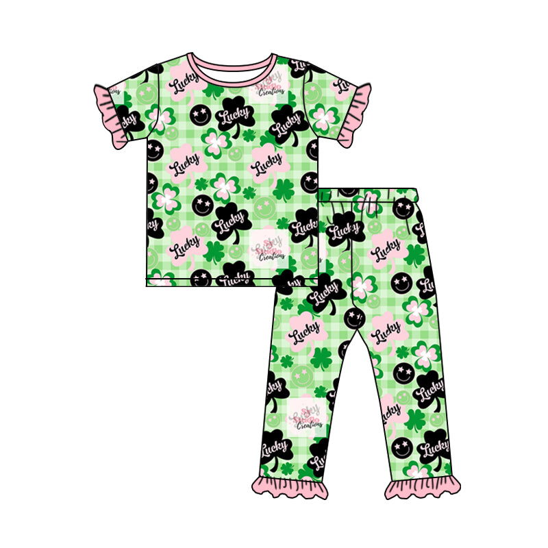 baby girls Saint Patrick's Day lucky outfit preorder