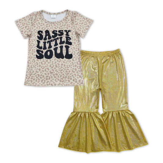 girls sassy top disco bell  bottoms boutique outfit wholesale