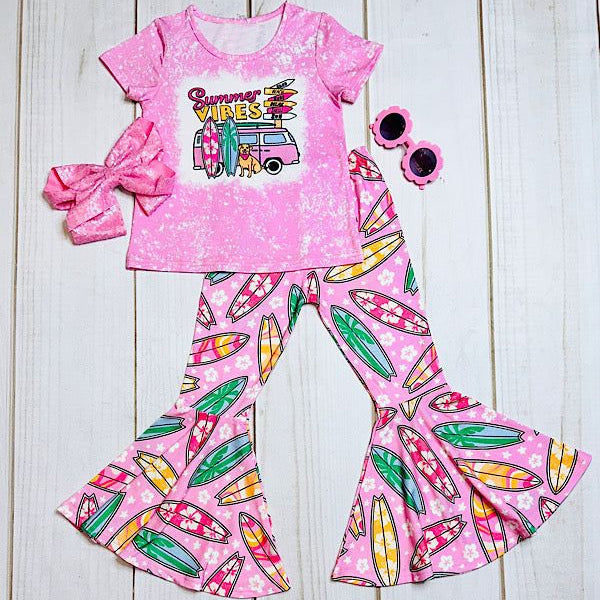 wholesale girls summer beach clothing set preorder