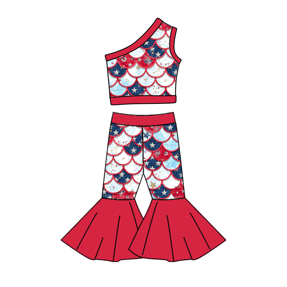 July 4th mermaid clothing set preorder