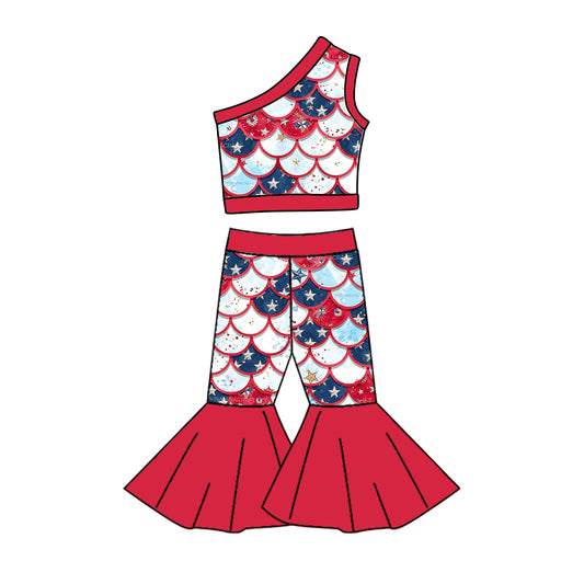 July 4th mermaid clothing set preorder