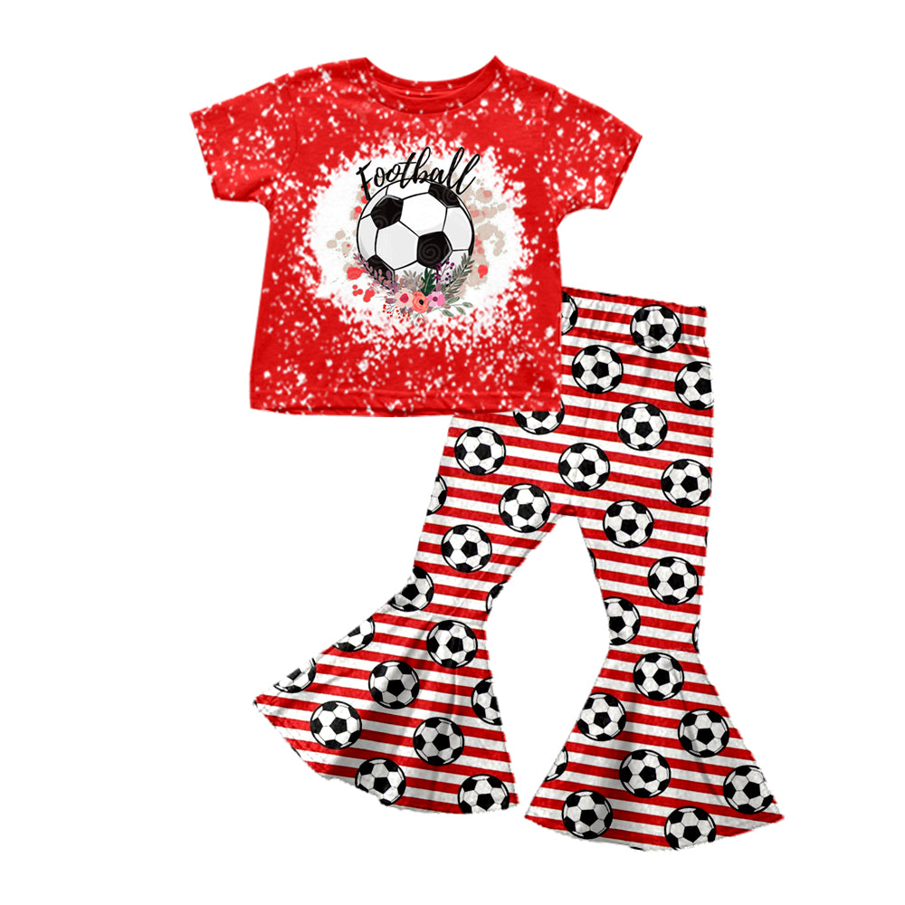 football bleach top matching bell bottoms game day outfit preorder