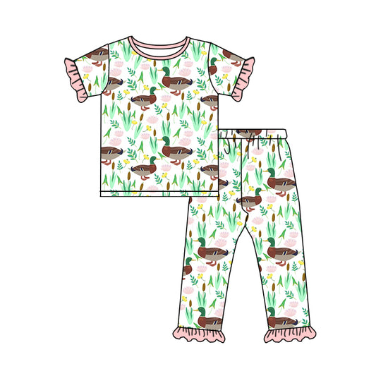 mallard duck floral clothing set preorder