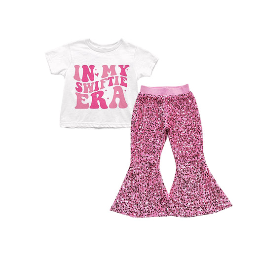 country music singer shirt pink sequins bell bottoms outfit preorder