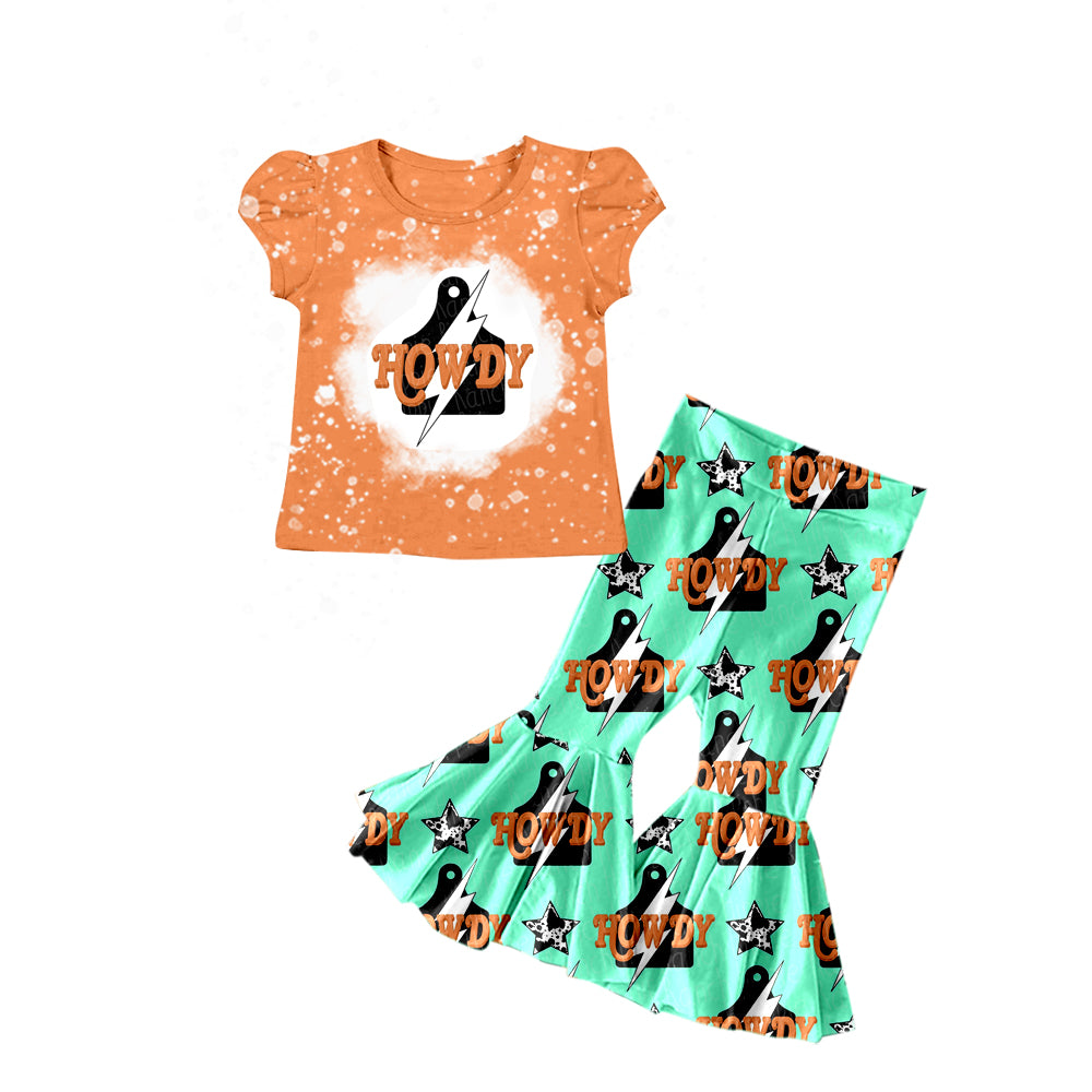 western howdy cowgirl bell bottoms outfit preorder