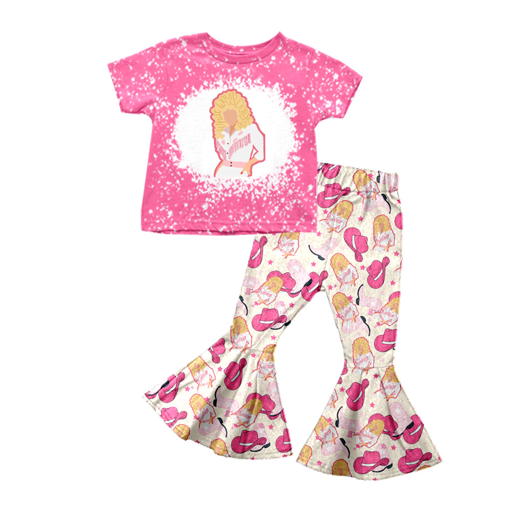 baby girls doll print clothing set preorder