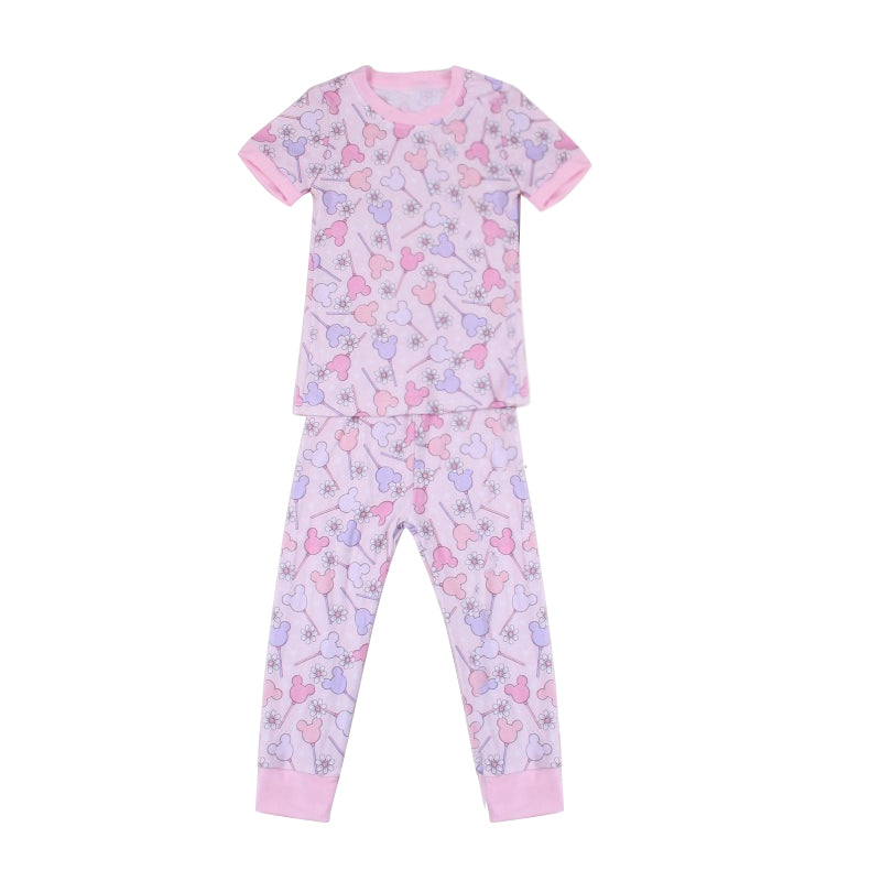 baby girls short sleeve cartoon outfit preorder