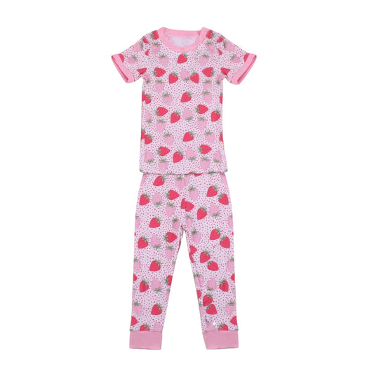 girls strawberry clothing set preorder