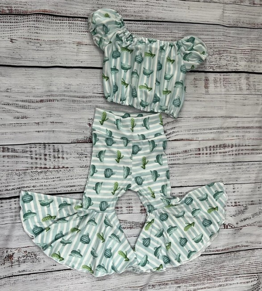 wholesale girls western cactus outfit preorder